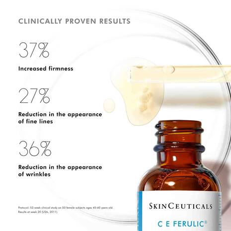 SKINCEUTICALS_CE FERULIC SKINCARE VITAMIN C & E SERUM SKIN BRIGHTENING COMBINATION 30ML/1OZ