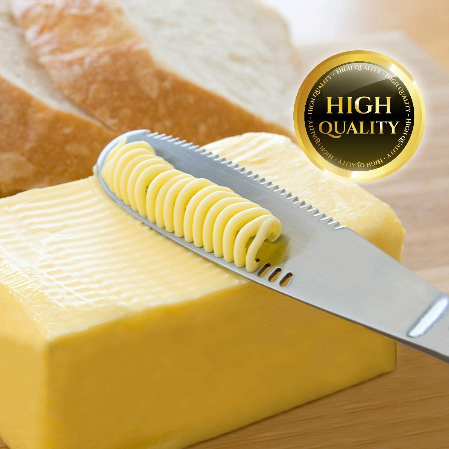 3 In 1 Food Grade 304 Stainless Steel Butter Knife 【50% OFF & BUY 2 GET 1 FREE】-