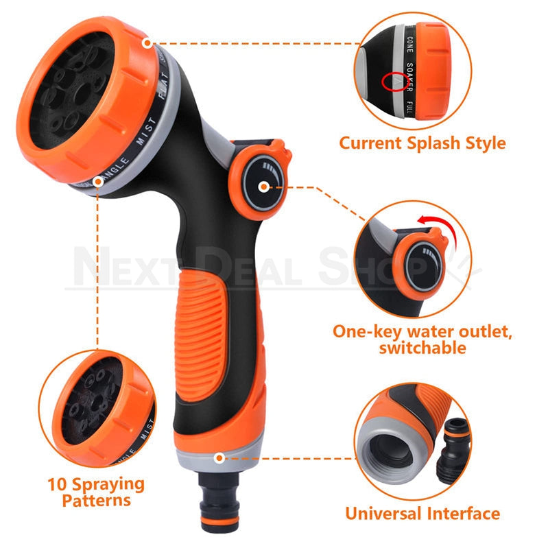 10 in 1 Garden Hose Nozzle Sprayer