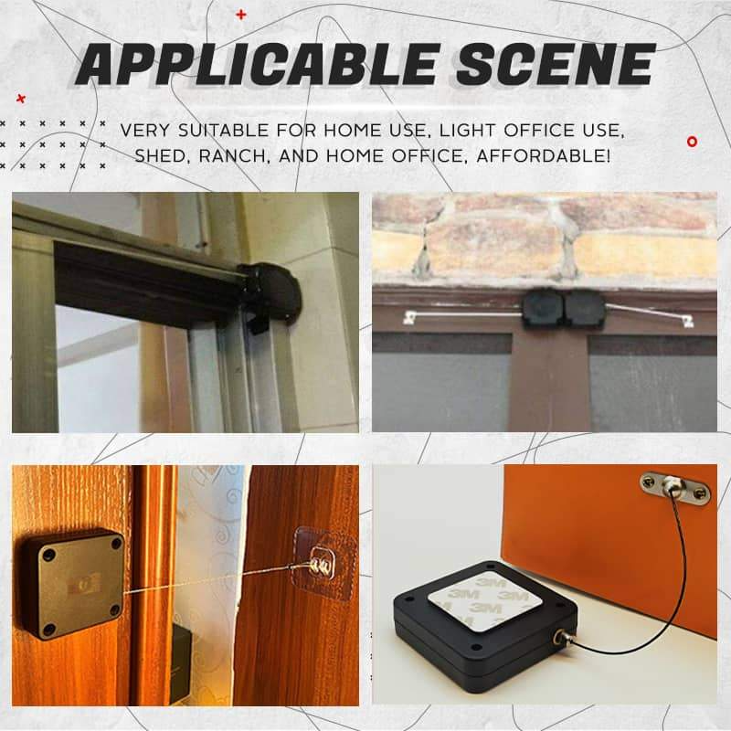 Punch free Automatic Sensor Door Closer