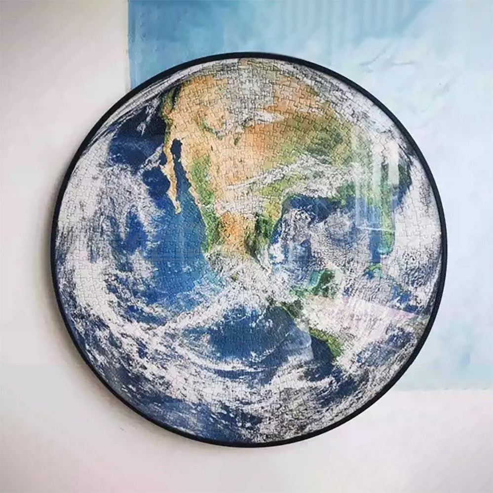 1000 Piece Round Jigsaw - Earth