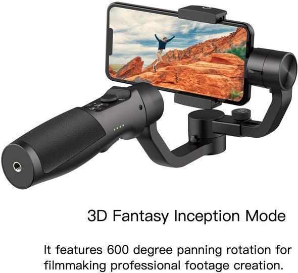 3D SMART BLUETOOTH HANDHELD SMOOTH GIMBAL