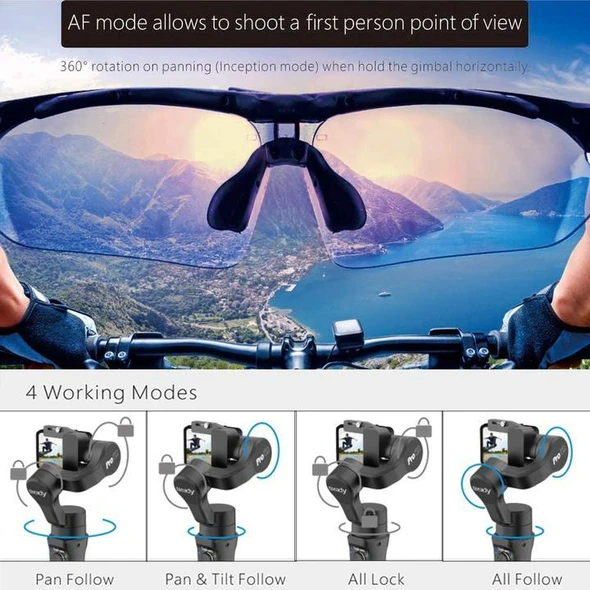 3D SMART BLUETOOTH HANDHELD SMOOTH GIMBAL