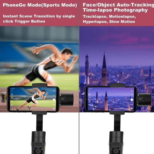 3D SMART BLUETOOTH HANDHELD SMOOTH GIMBAL