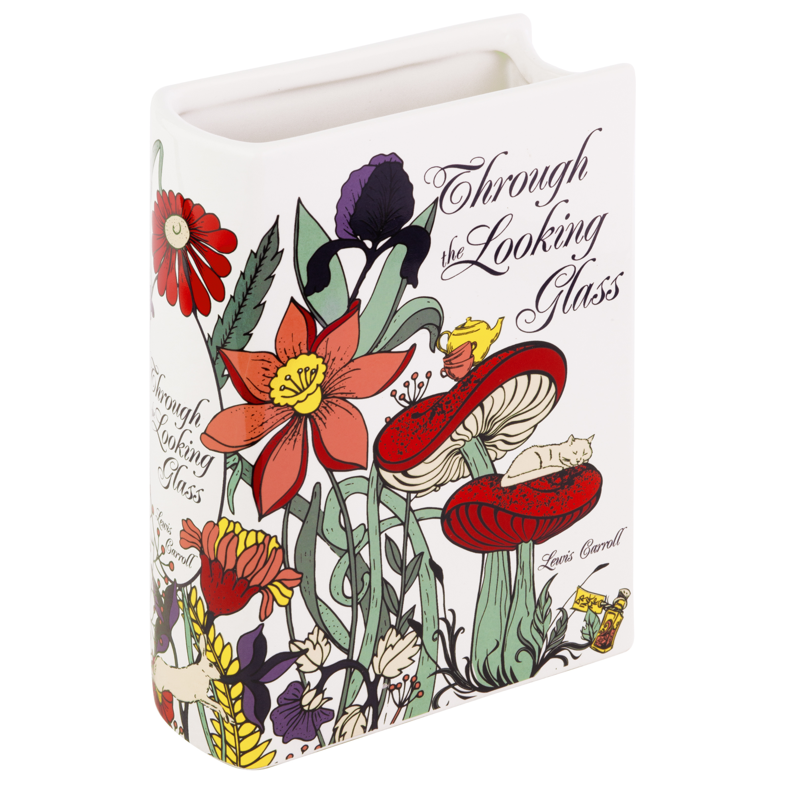 Large Book Vase, Through the Looking Glass