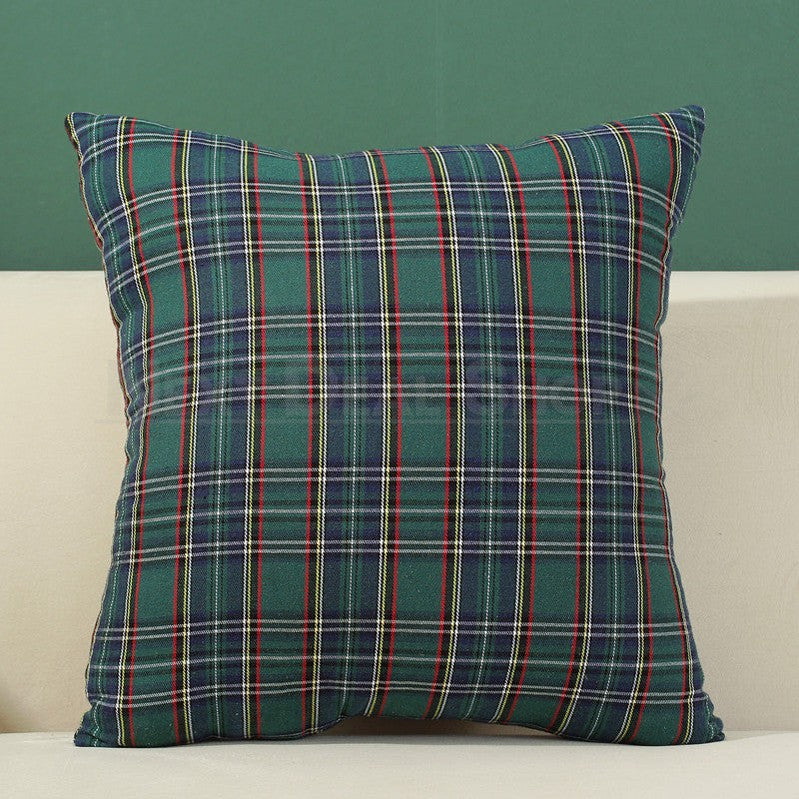 17"X17" Tartan Plaid Pillow Cover (Set of 3)