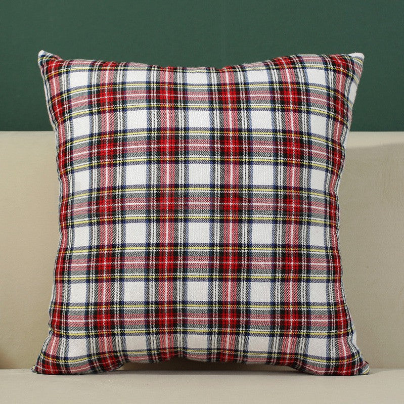 17"X17" Tartan Plaid Pillow Cover (Set of 3)