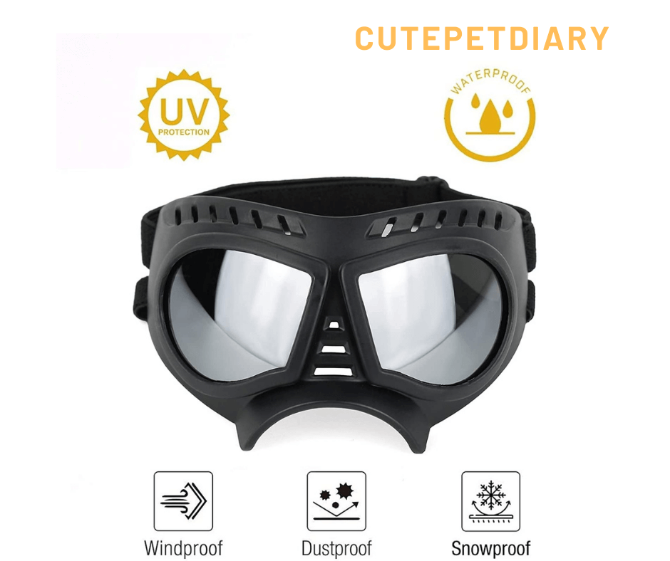 Cutepetdiary™- Dog Goggles Large & Small Breed