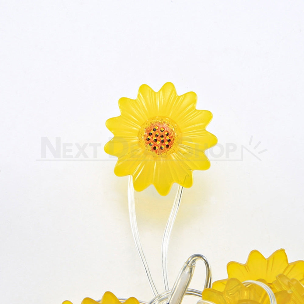 20 LEDs Sunflower Fairy String Light