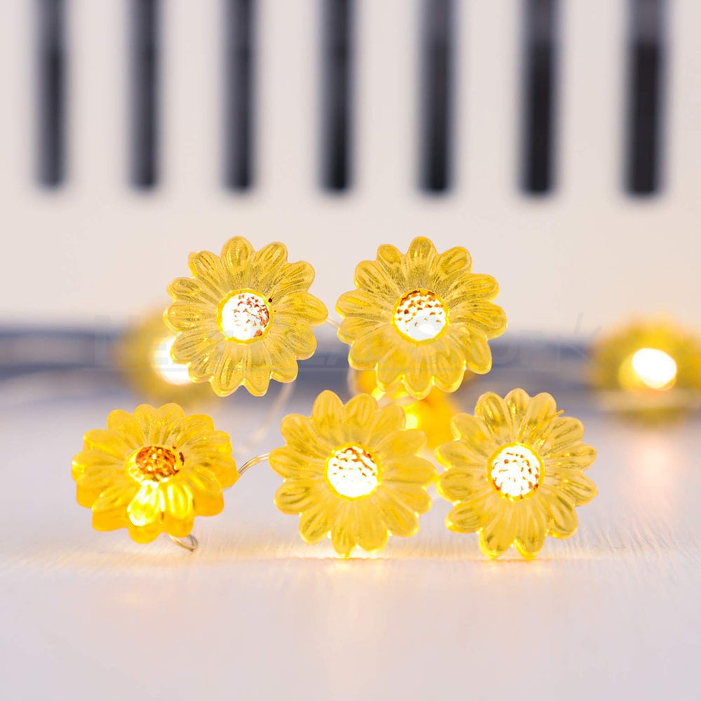 20 LEDs Sunflower Fairy String Light