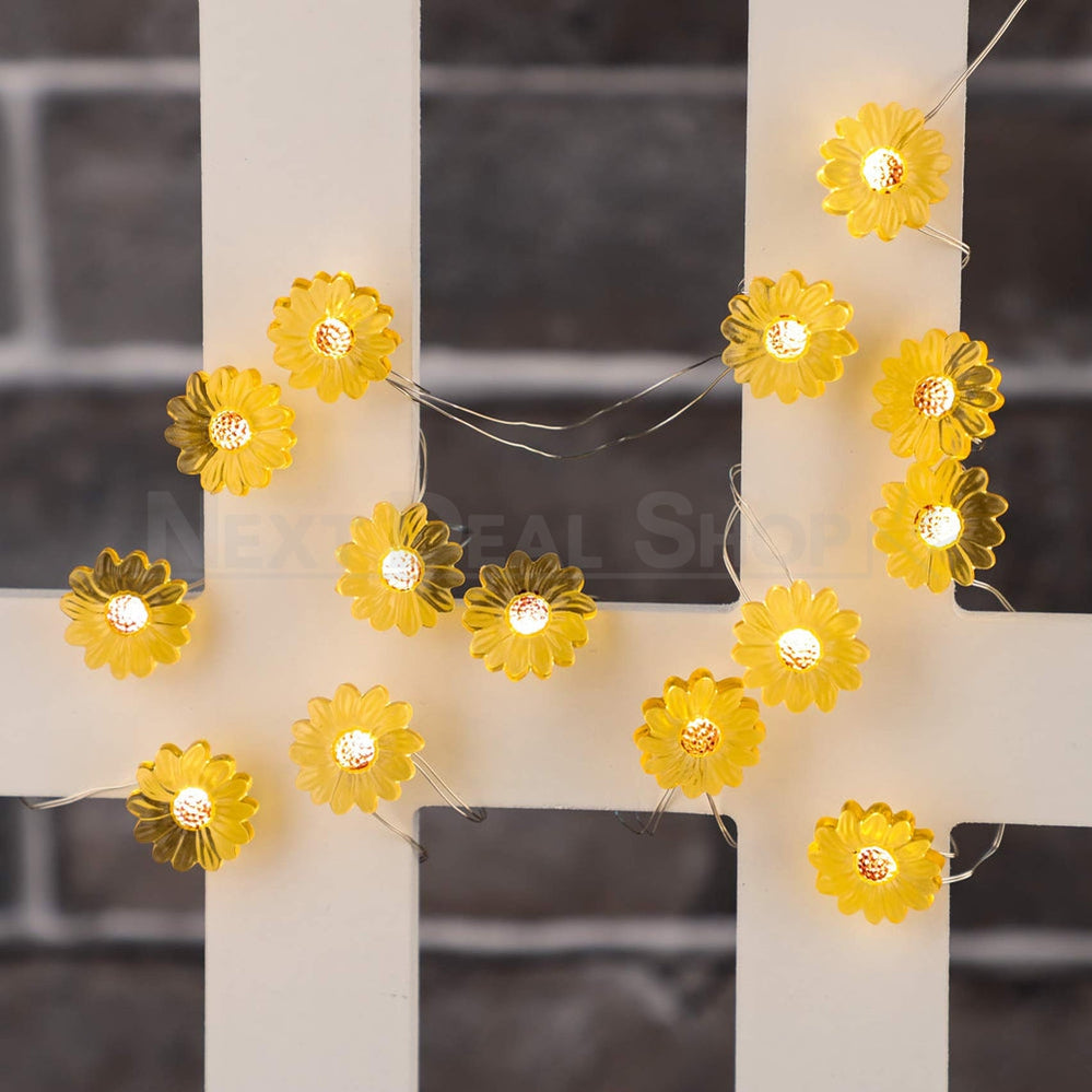 20 LEDs Sunflower Fairy String Light