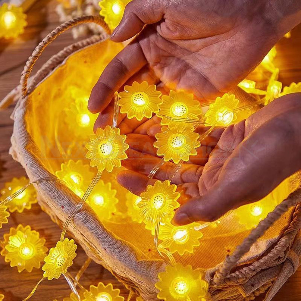 20 LEDs Sunflower Fairy String Light