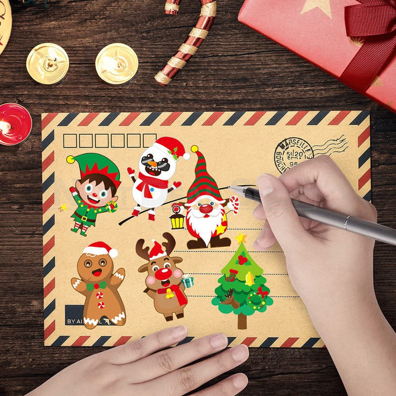 24 Sheets - Make Your Own Christmas Sticker