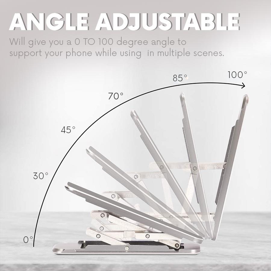 Ultra Thin Stick-On Adjustable Phone Stand- Universal