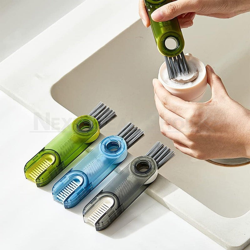 3-in-1 Cup Lid Gap Cleaning Brush