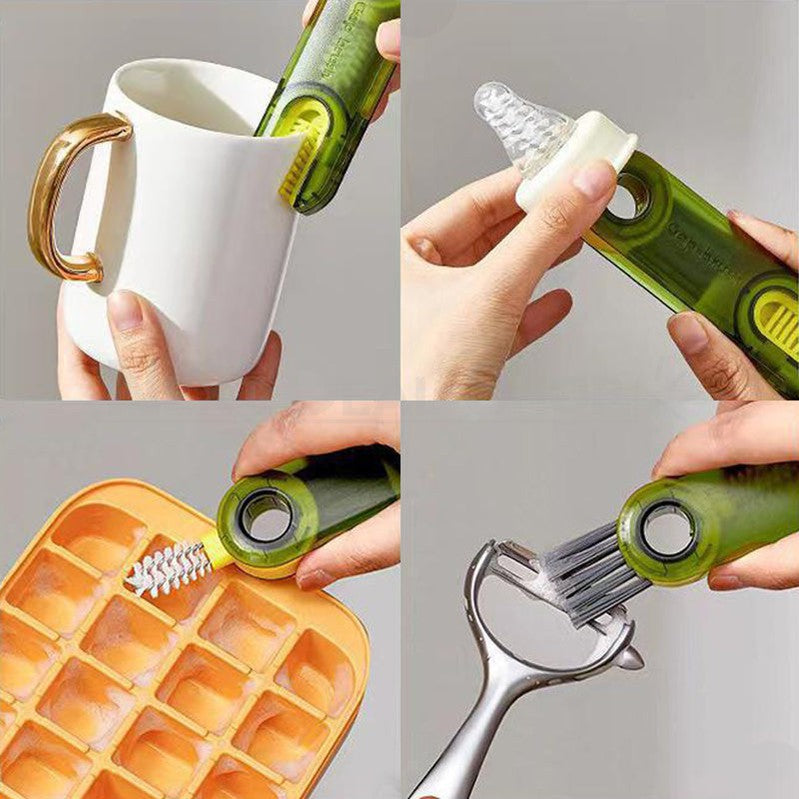 3-in-1 Cup Lid Gap Cleaning Brush