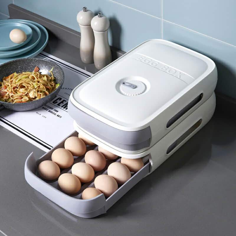 Compact Drawer Type Egg Storage Box