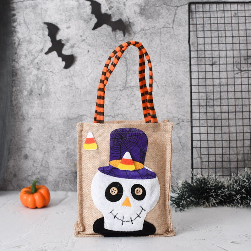 4 Pack - Halloween Trick or Treat Candy Bag