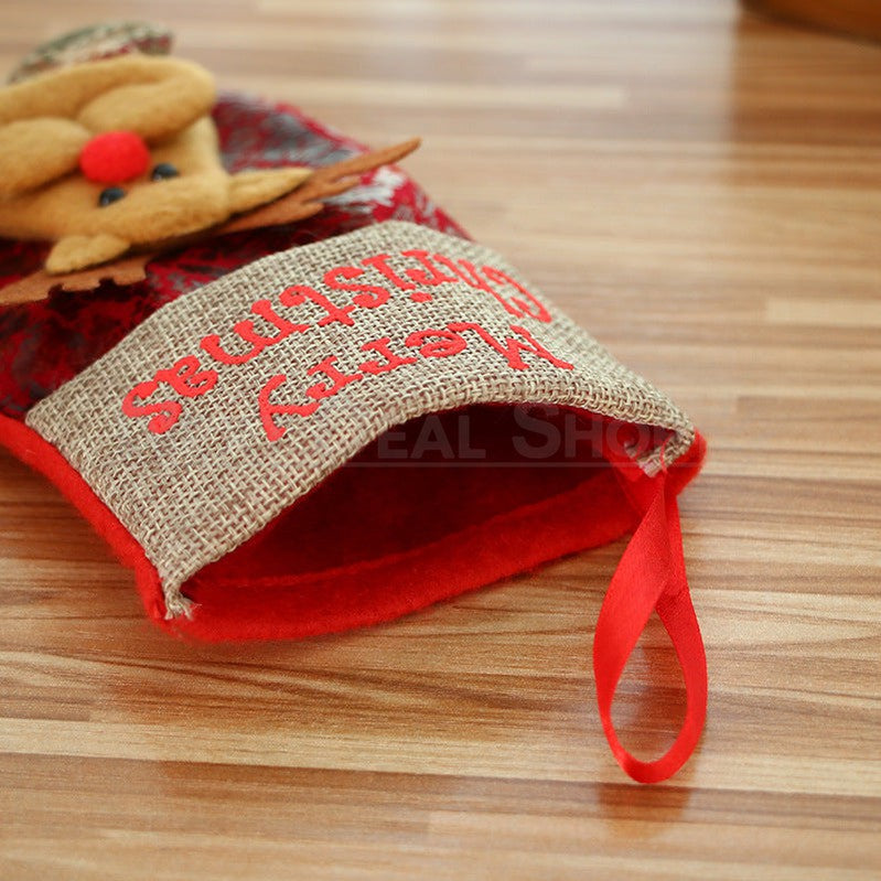 4 Pcs - Mini Christmas Stocking Set