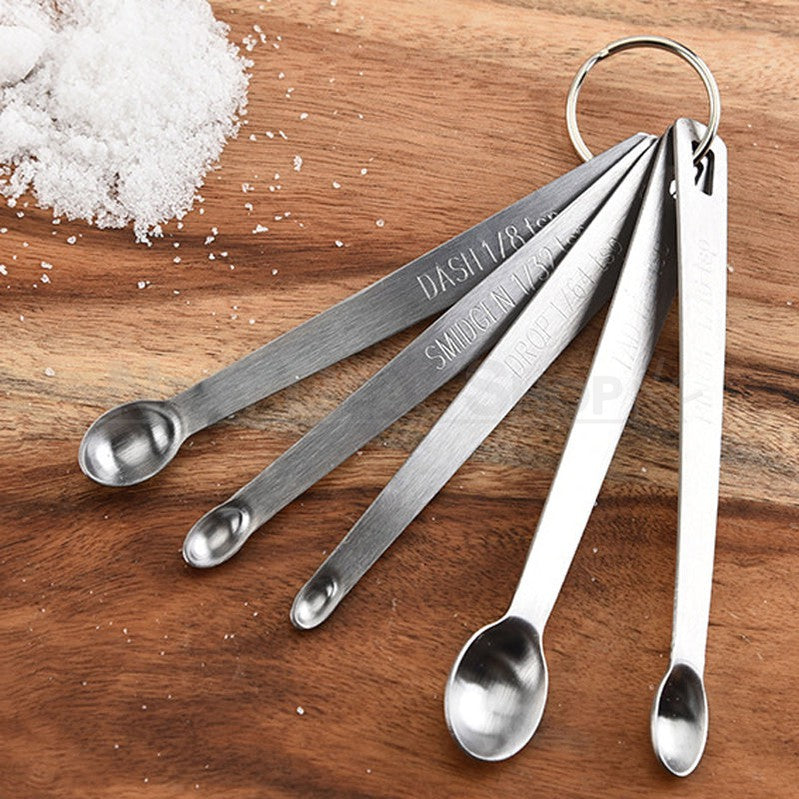 5 Pcs - Mini Measuring Spoons Set