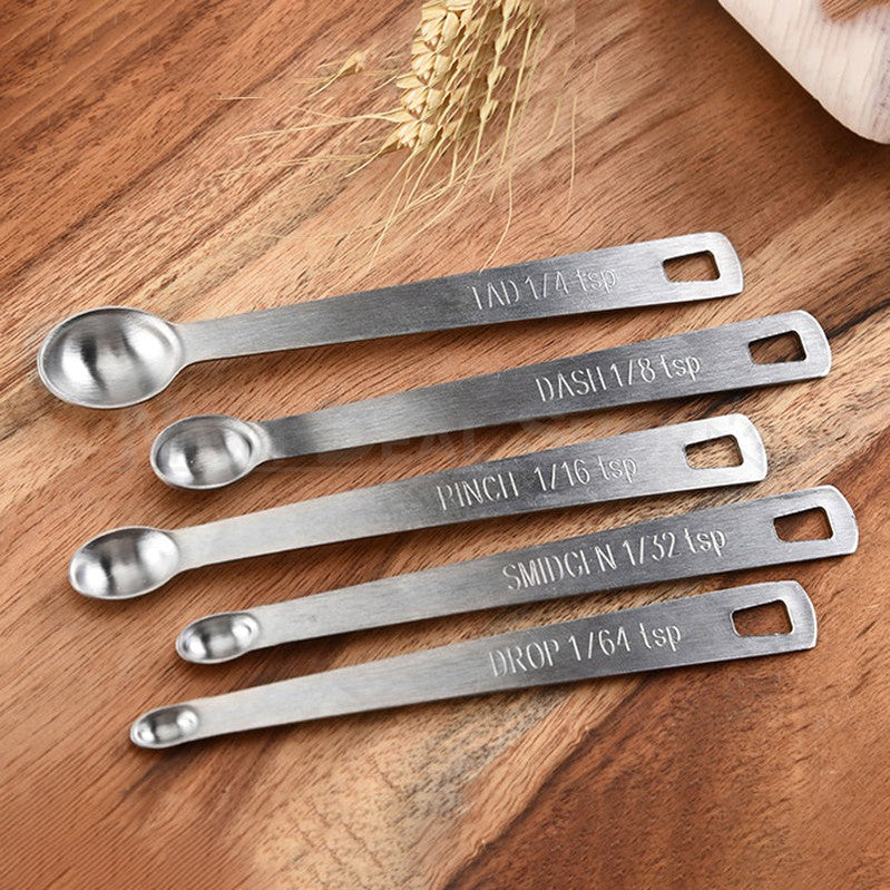 5 Pcs - Mini Measuring Spoons Set