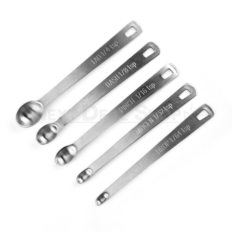 5 Pcs - Mini Measuring Spoons Set