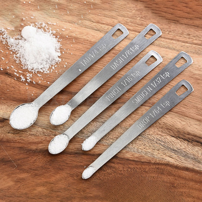 5 Pcs - Mini Measuring Spoons Set