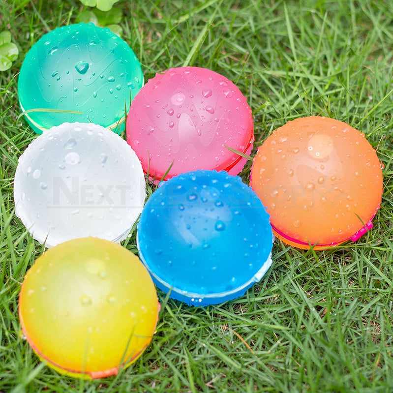 6 Pcs - Reusable Magnetic Water Balloons