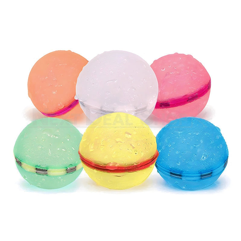 6 Pcs - Reusable Magnetic Water Balloons