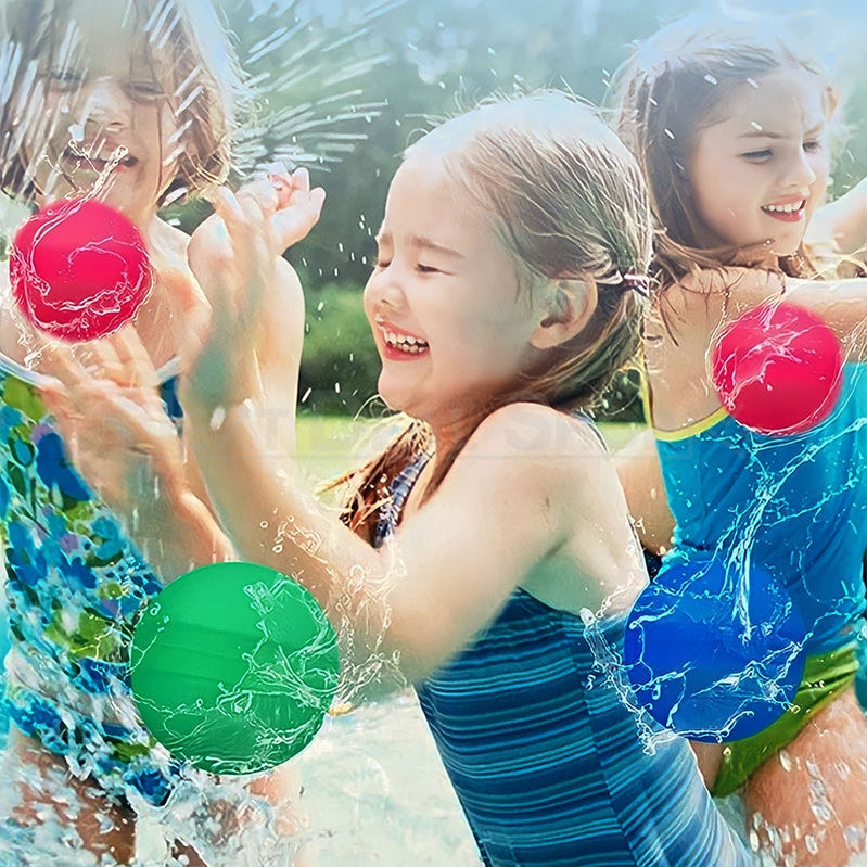 6 Pcs - Reusable Magnetic Water Balloons