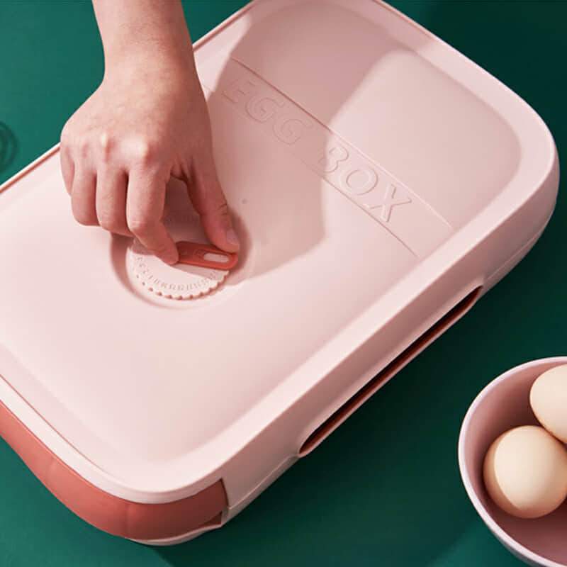 Compact Drawer Type Egg Storage Box