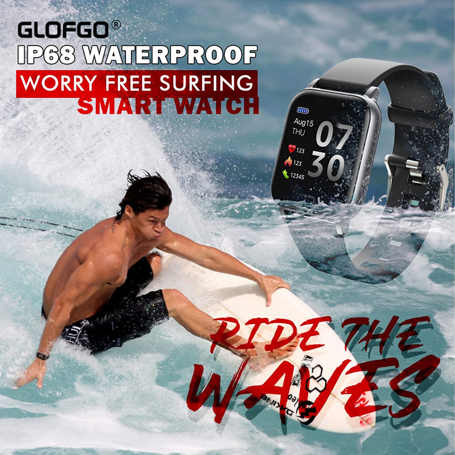 GLOFGO Smart Watch- 60% OFF LIMITED TIME ONLY!!