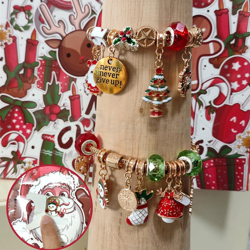 Advent Calendar with Bracelet Charms