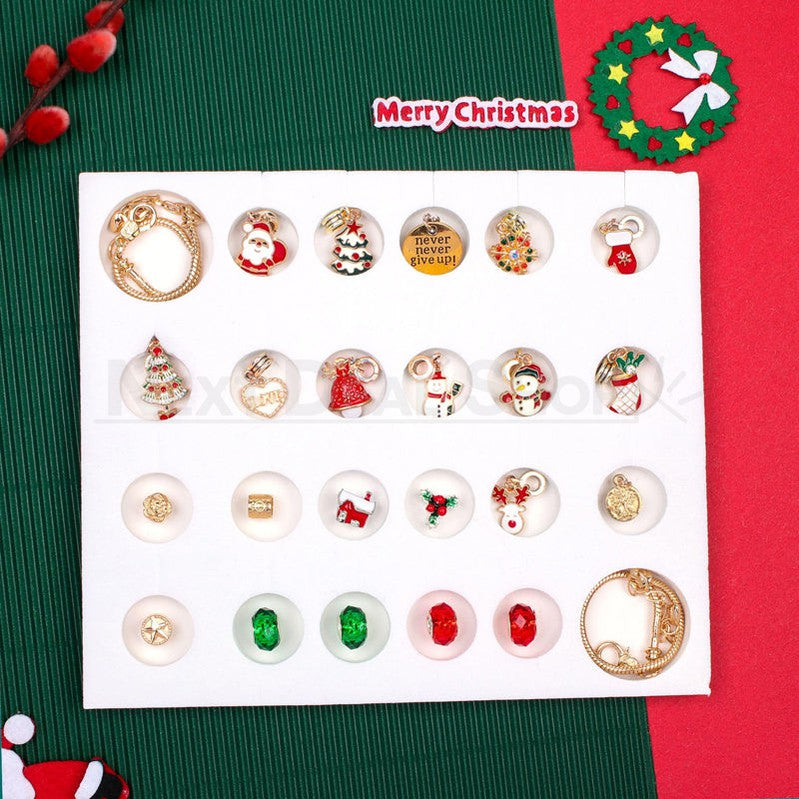 Advent Calendar with Bracelet Charms