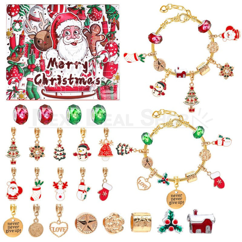 Advent Calendar with Bracelet Charms