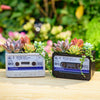 Cassette Tape Succulent Planter