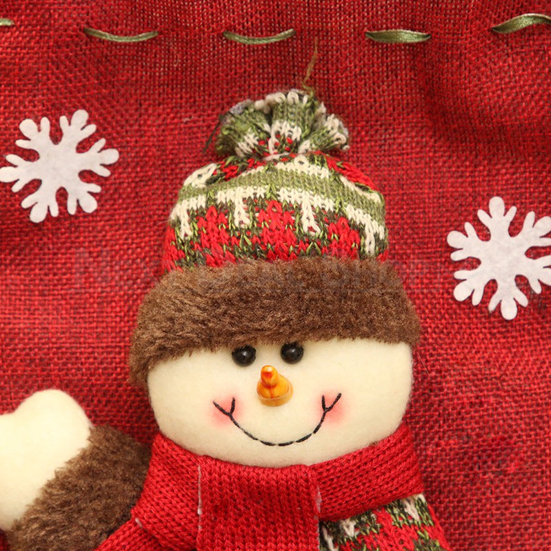 Christmas Knitted Doll Candy Bag