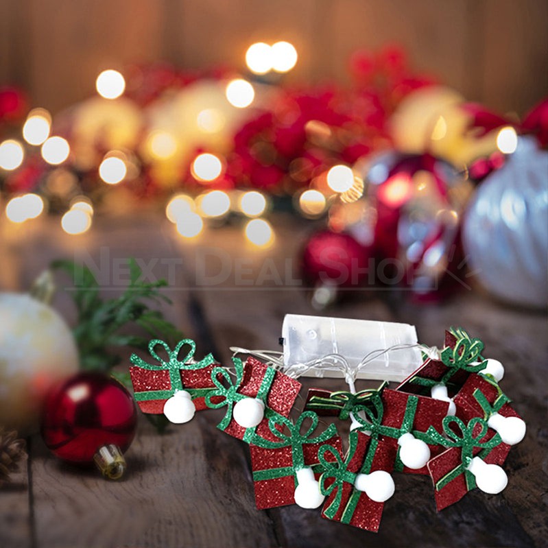 Christmas Led Gift Box String Light