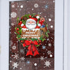 Christmas Wreath & Snowflake Sticker