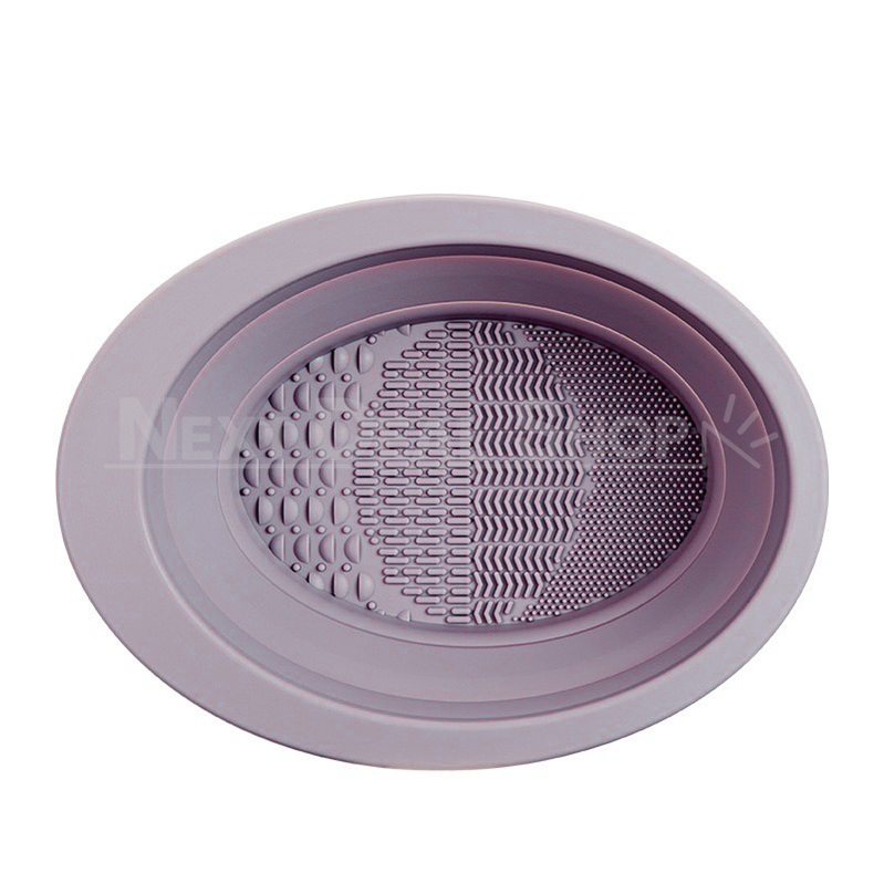 Collapsible Makeup Brush Cleaning Bowl