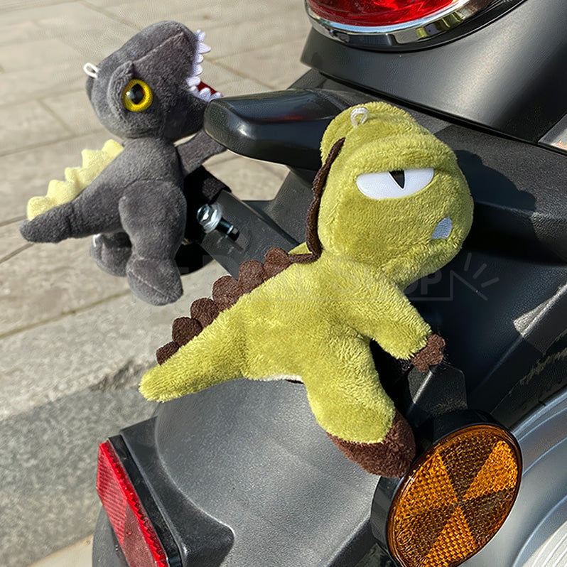 Dinosaur Plush Doll Handlebar Decor