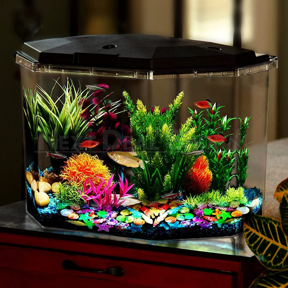 Glow-in-the-Dark Ocean Treasures Aquarium Decor