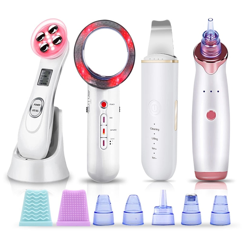 Ultrasonic Skin Scrubber Set- 50% OFF Limited Time Only