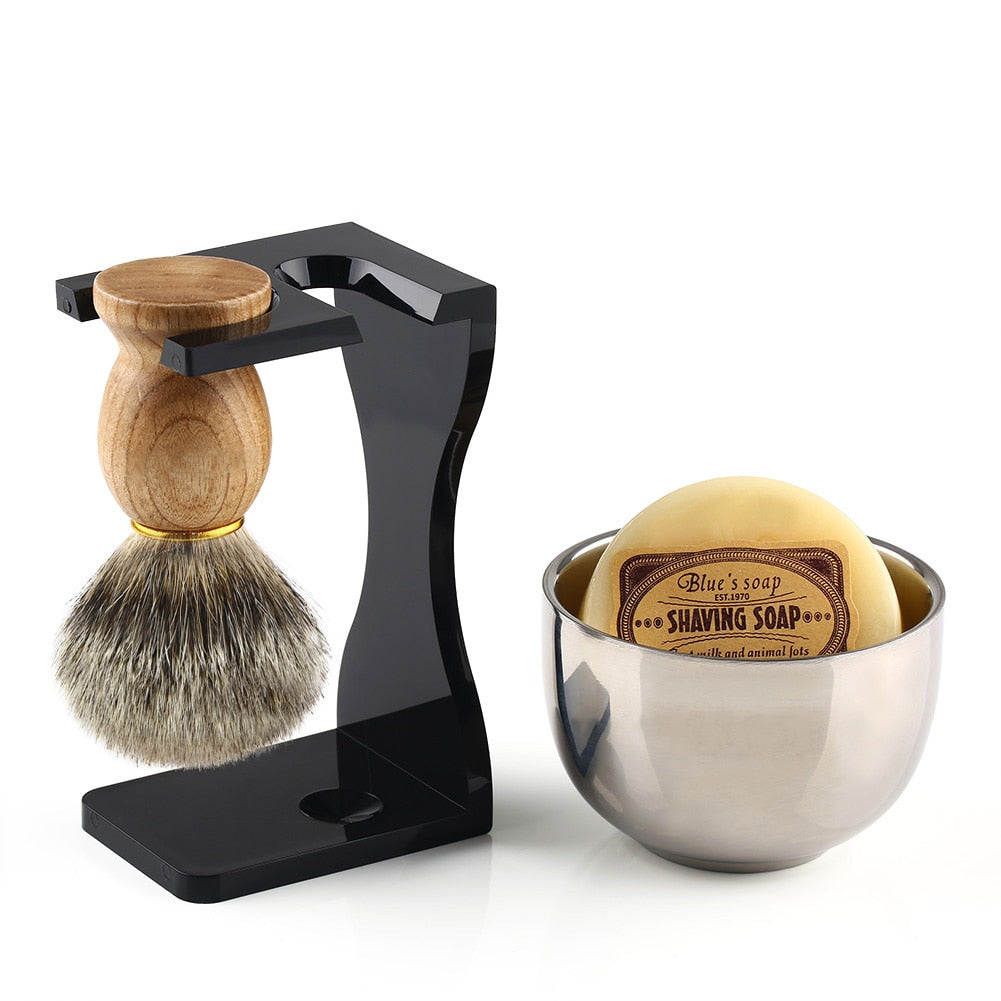 Barber Shaving Brush Set