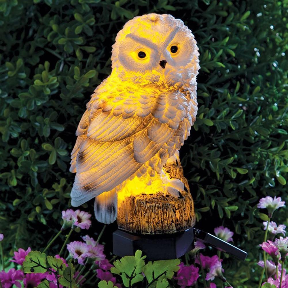 Solar Owl Lamp for your Garden or Entrance gate