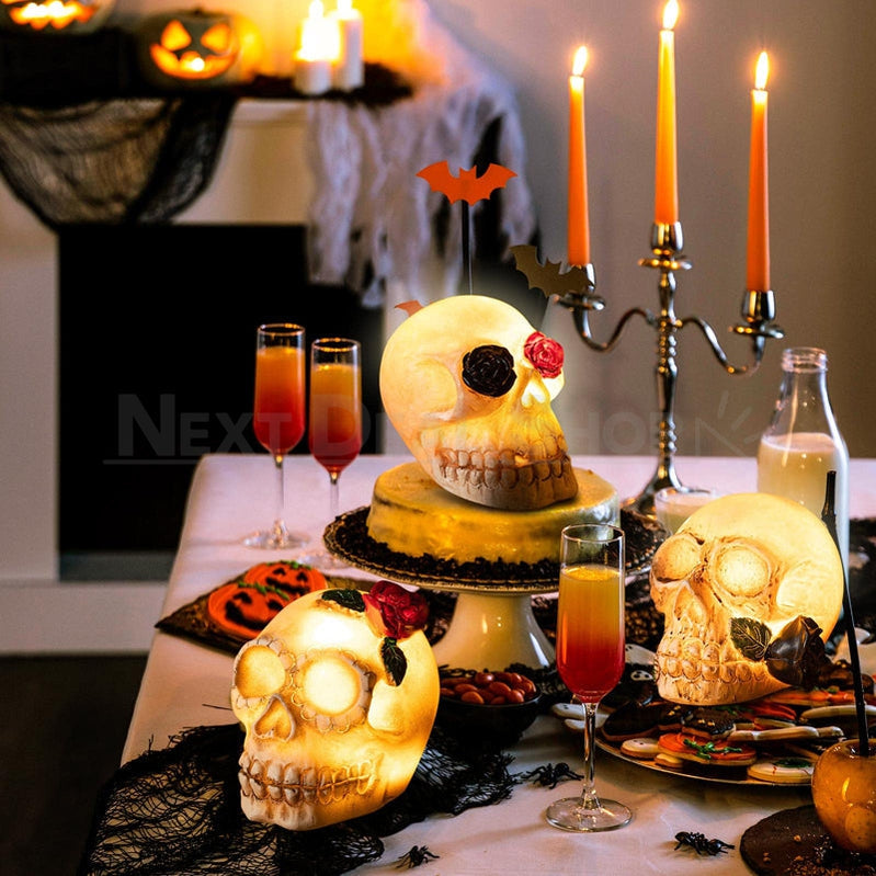 Halloween Glowing Skull Light