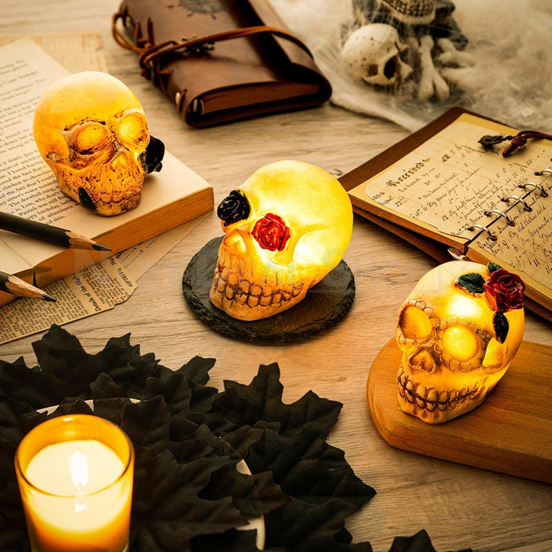 Halloween Glowing Skull Light