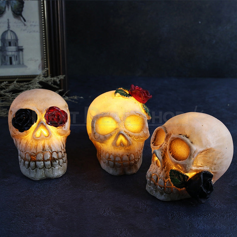 Halloween Glowing Skull Light