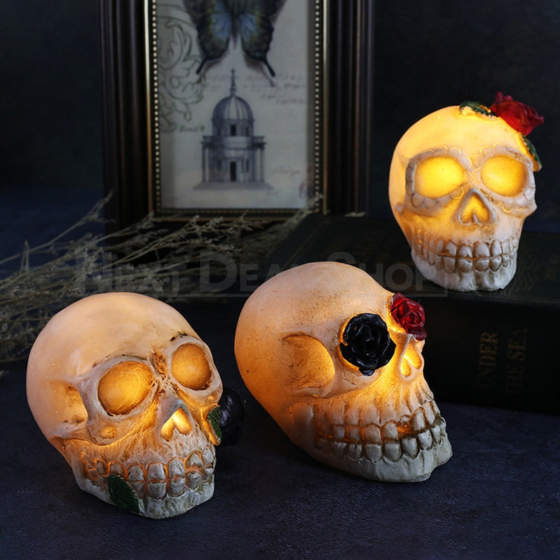 Halloween Glowing Skull Light