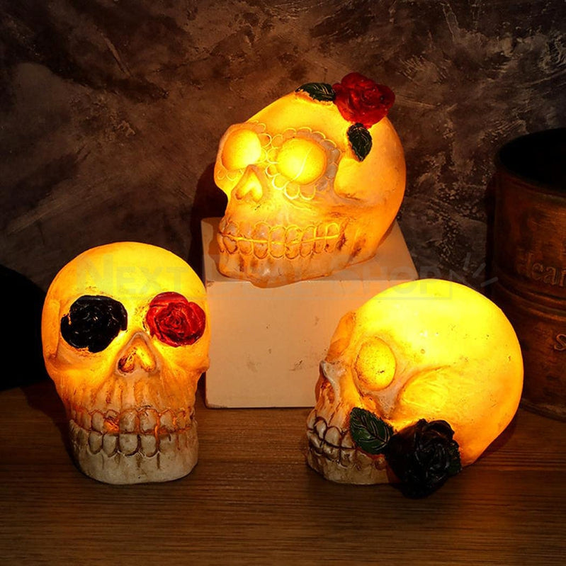 Halloween Glowing Skull Light